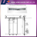 800mm-1200mm Mitte / seitliche Öffnung zwei Platten Mitsubishi Typ Aufzug Landung Tür Kleiderbügel